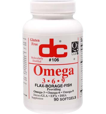 Omega-3 -6 -9 (Flax-Borage-Fish) ESSENTIAL OILS