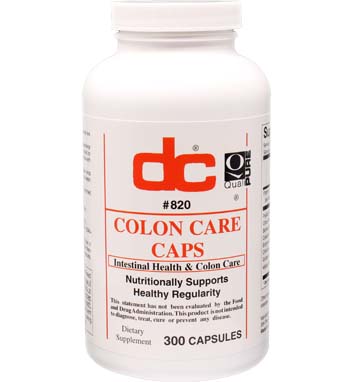 COLON CARE CAPSULES Intestinal Health and Colon Care