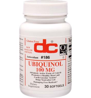 UBIQUINOL 100 MG (Kaneka QH) Enhanced Bioactivity Co Q-10