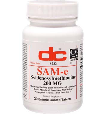 SAM-e 200 MG Enteric Coated Tablets