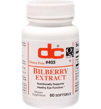 BILBERRY FRUIT EXTRACT 1,500 MG