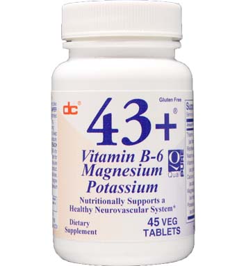 FORMULA 43+ Vitamin B-6 Magnesium Potassium