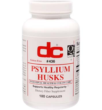 PSYLLIUM HUSKS CAPSULES Intestinal Health and Colon Care