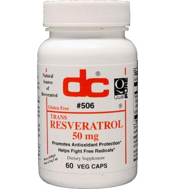 TRANS RESVERATROL 50 MG Extracted From Japanese Knotweed Root