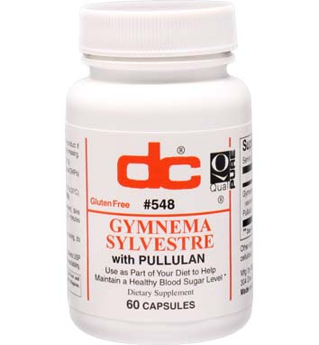 GYMNEMA SYLVESTRE 300 MG Standardized to contain 25% gymnemic acid