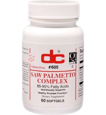 SAW PALMETTO COMPLEX 85-95% Fatty Acids Pumpkin Seed, Uva Ursi Extracts