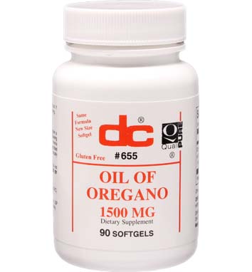 OIL OF OREGANO 150 MG of 10:1 Extract Equivalent to 1500 mg Oil of Oregano