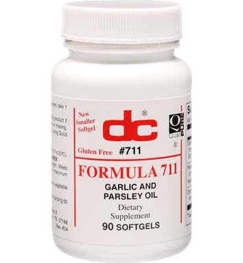 GARLIC and PARSLEY with Chlorophyll FORMULA 711