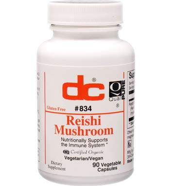 Reishi Mushroom (Ganoderma lucidum) Support for Healthy Immune System*